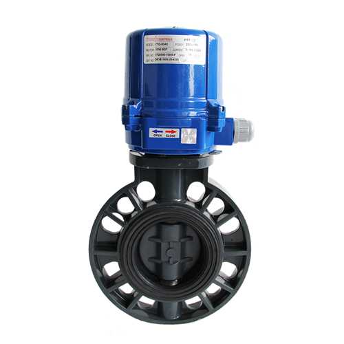 【i-Tork】電動(dòng)UPVC對夾蝶閥