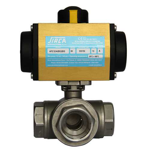 【SIRCA】氣動(dòng)三通螺紋/絲口球閥