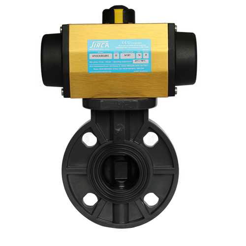 【SIRCA】氣動(dòng)PVC對(duì)夾蝶閥