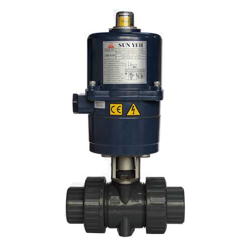 【SUNYEH】電動PVC/雙由令球閥