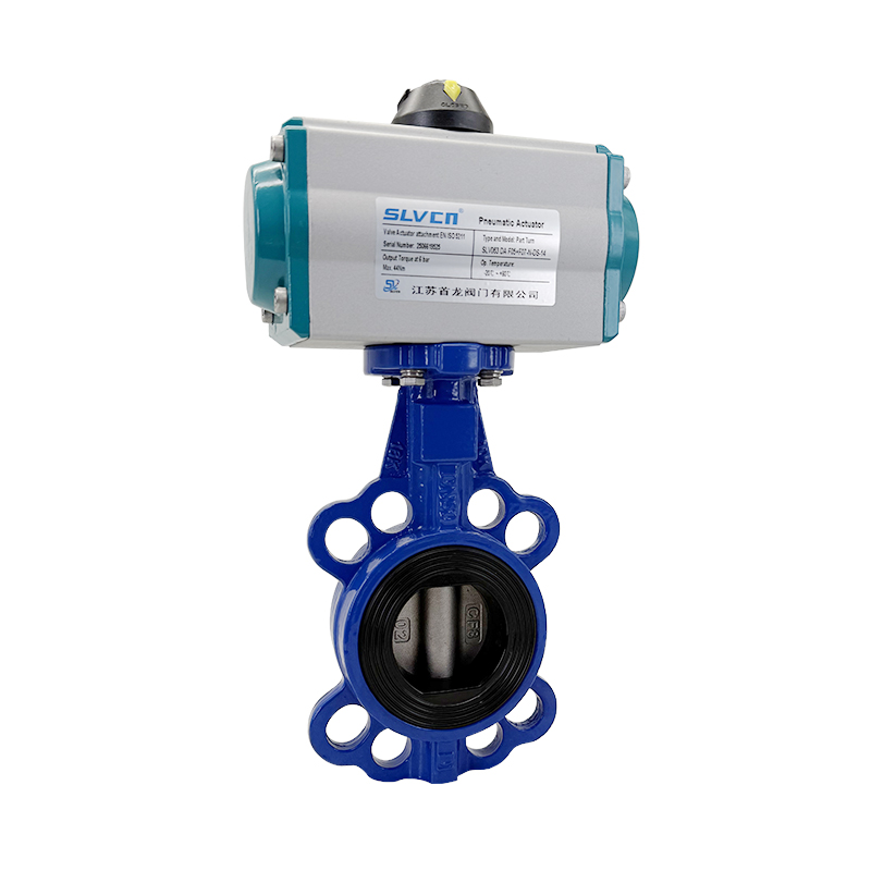 【SLVCN】氣動(dòng)對(duì)夾蝶閥軟密封